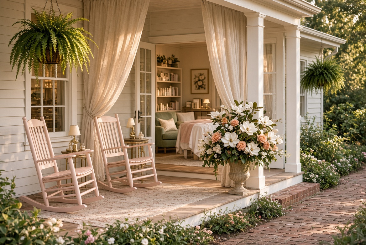 Athena porch in Waxhaw